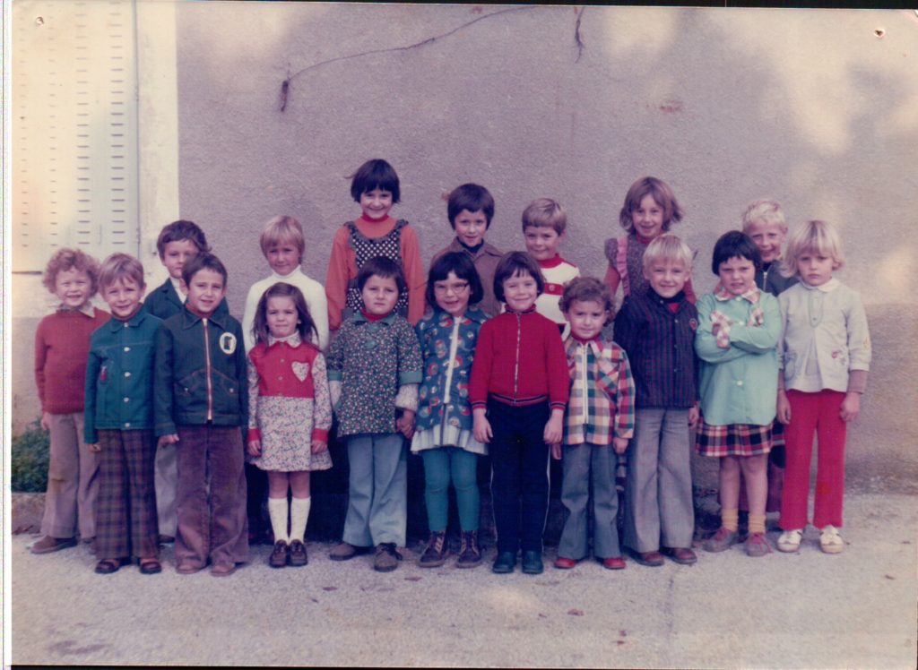 Photo de classe 1977 - 1978