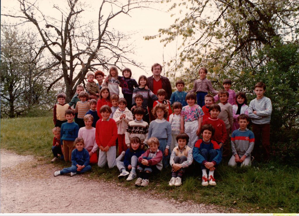 Photo de classe 1985-1986