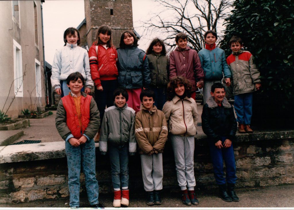 Photo de classe 1986-1987