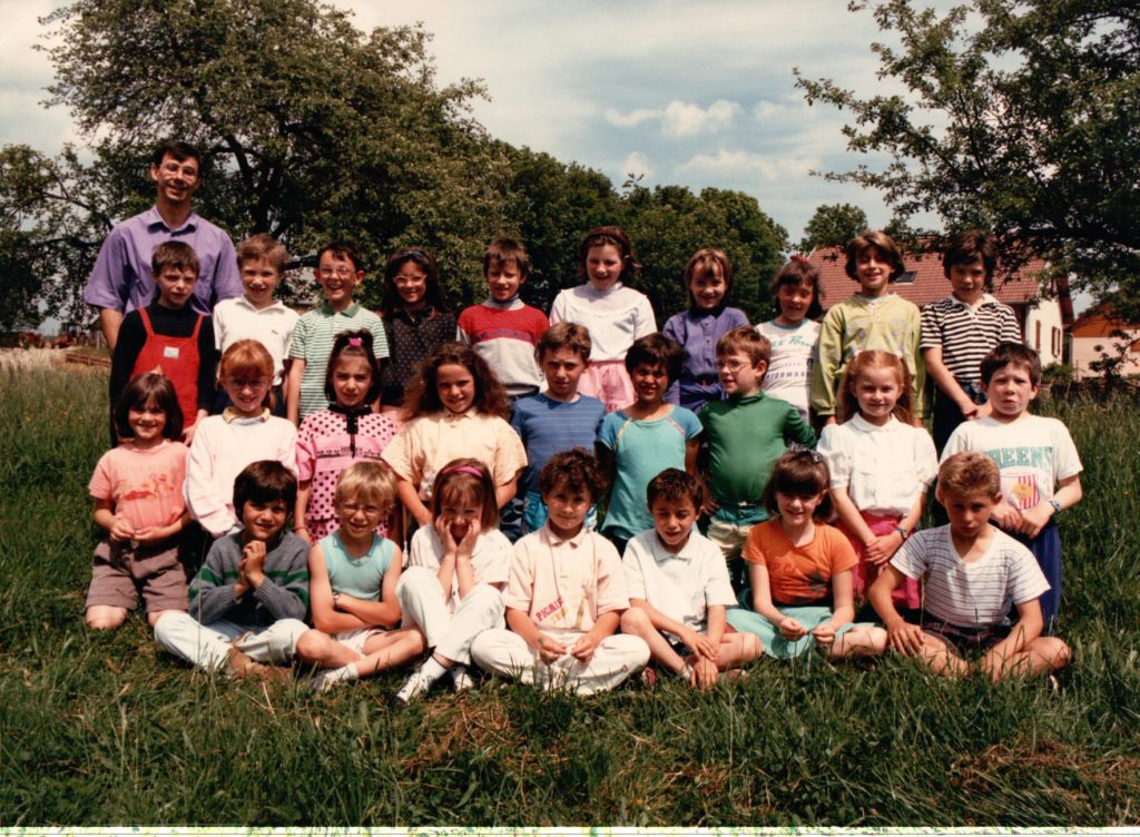 Photo de classe 1989-1990