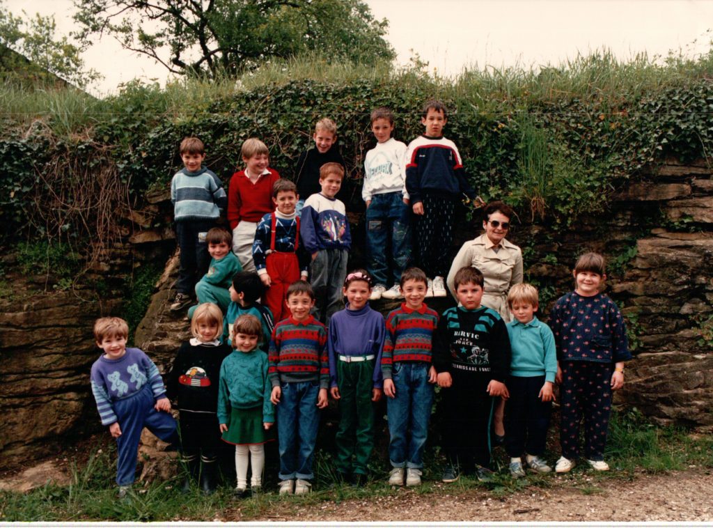 Photo de classe 1990-1991